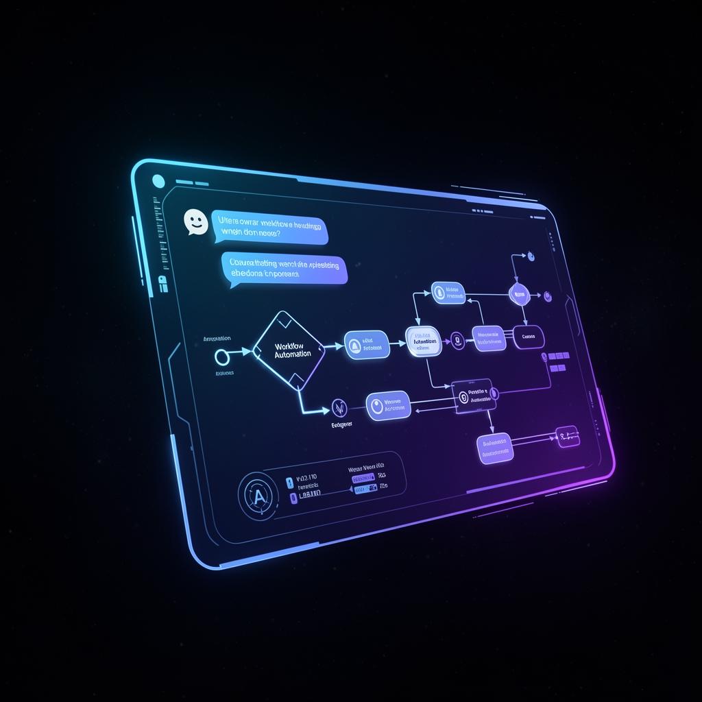 AI automation interface